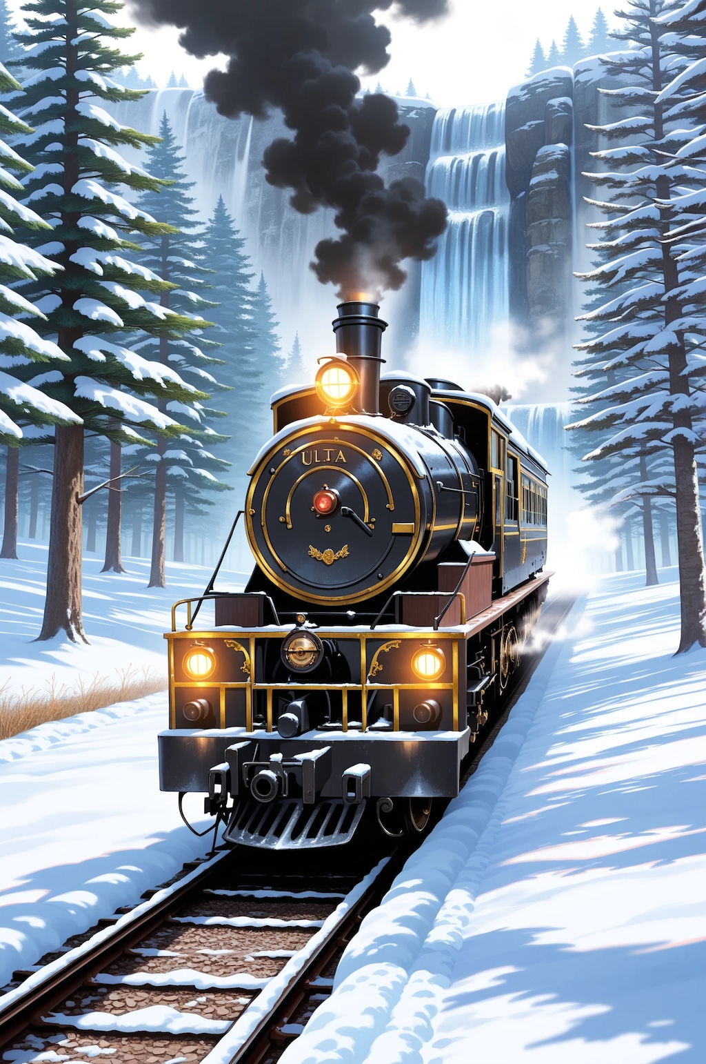 列車の旅路(雪国編)