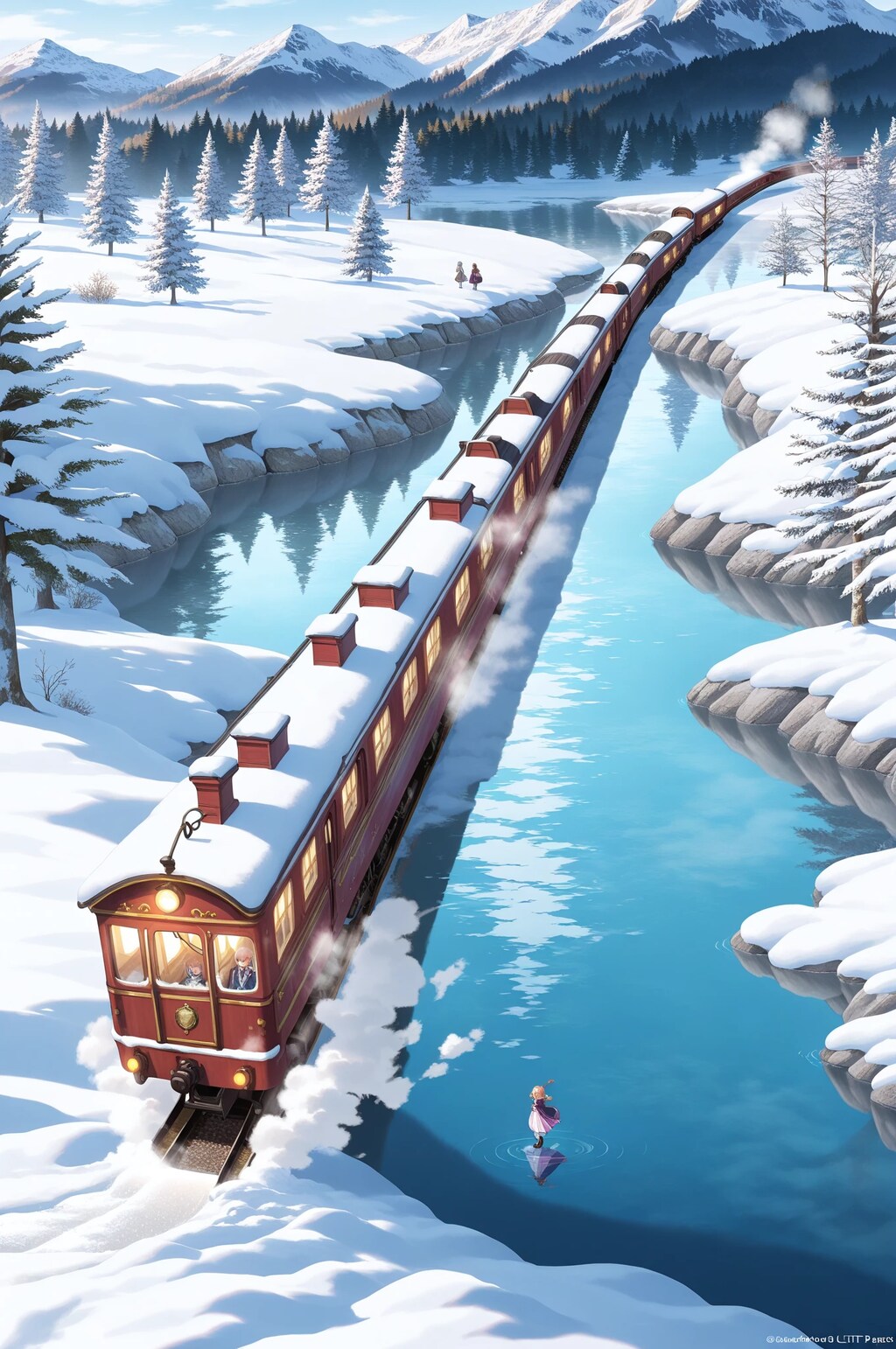 列車の旅路(雪国編)