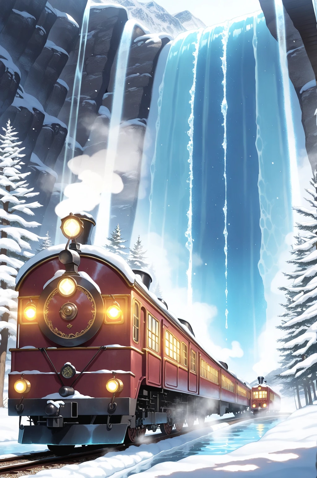 列車の旅路(雪国編)