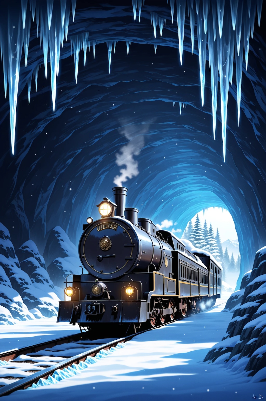 列車の旅路(雪国編)