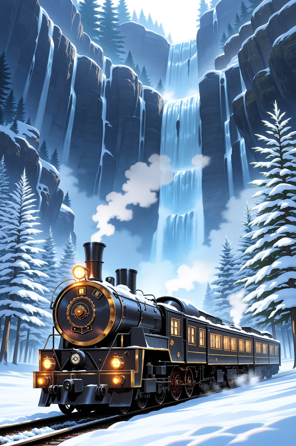 列車の旅路(雪国編)