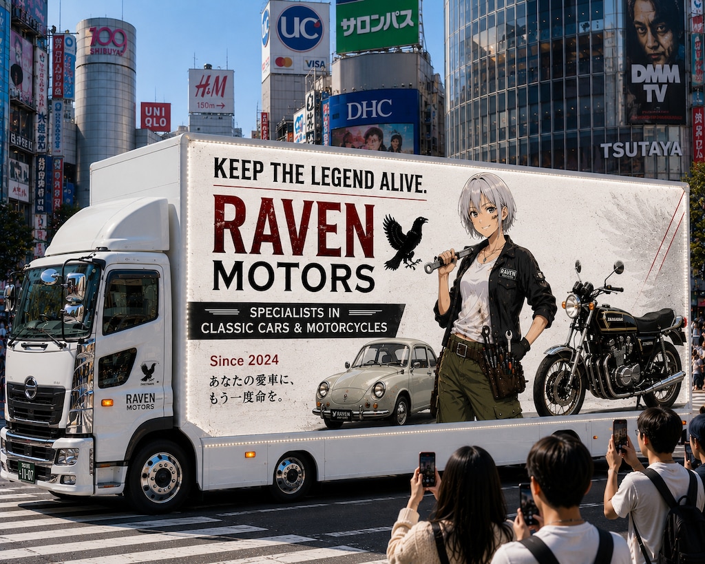 RAVEN MOTORSアドトラック