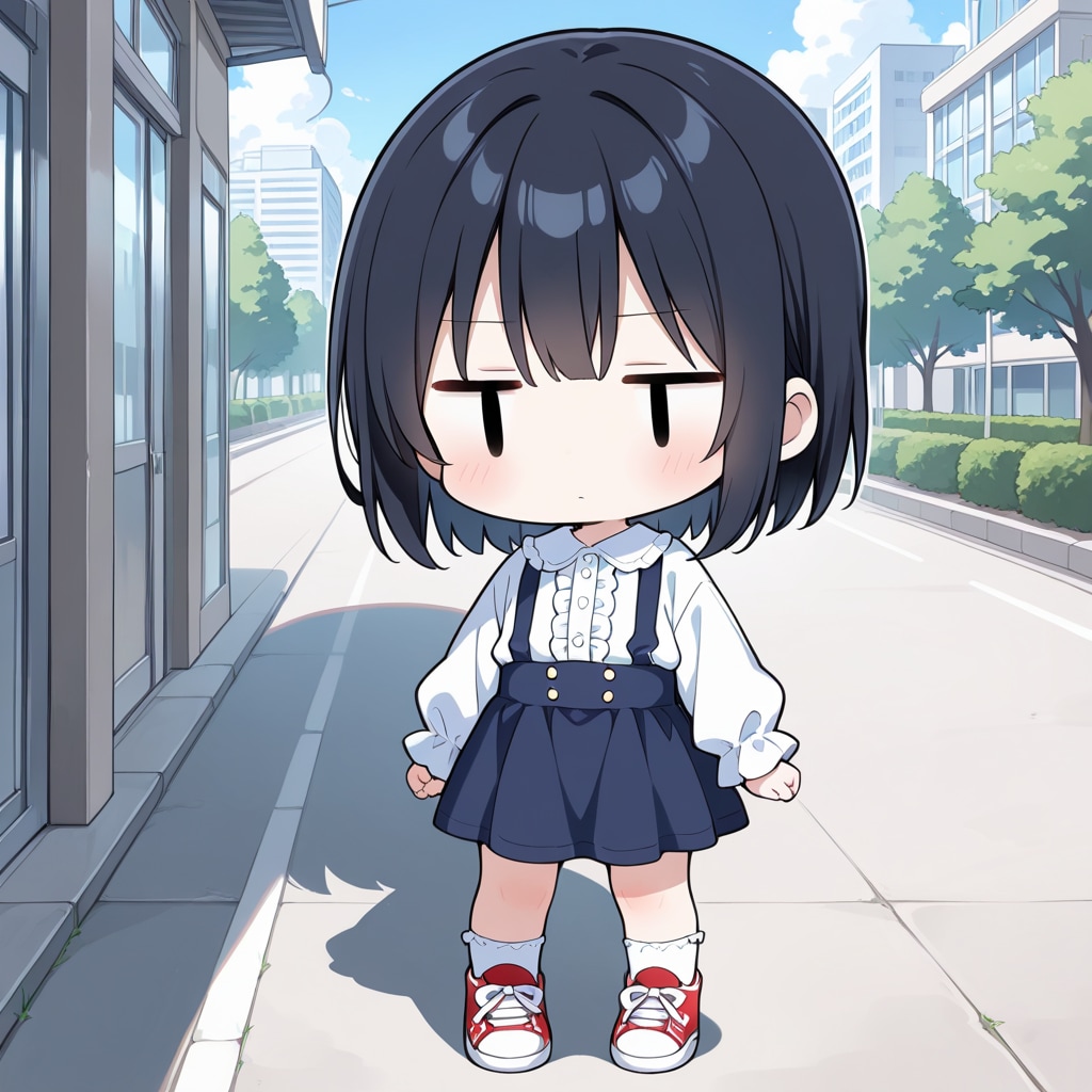 日陰を探す