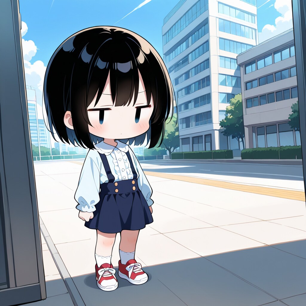 日陰を探す