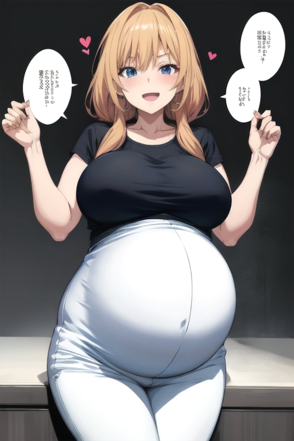 ヤンママ爆乳妊婦