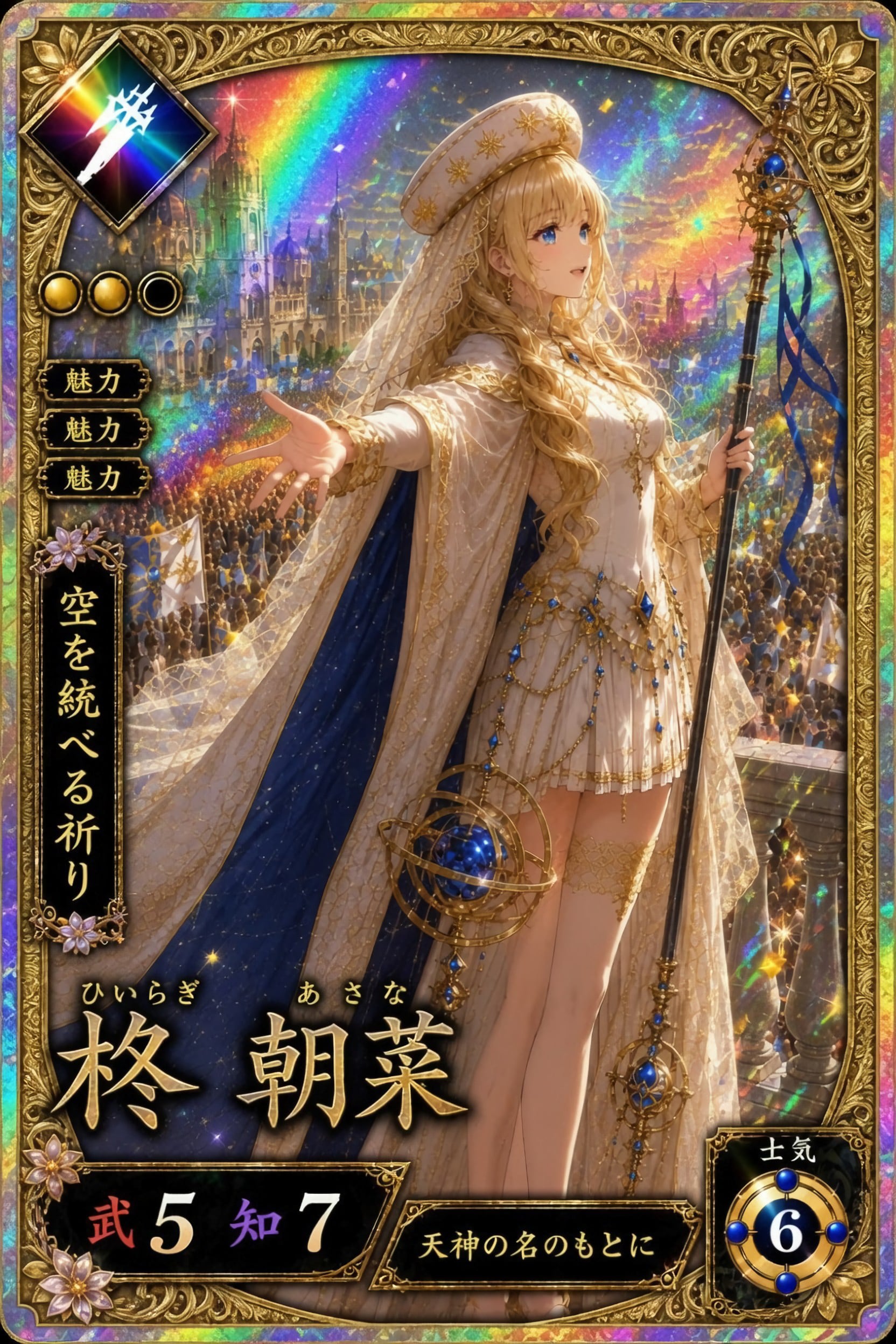 オリキャラを世界観に乗せてカード化