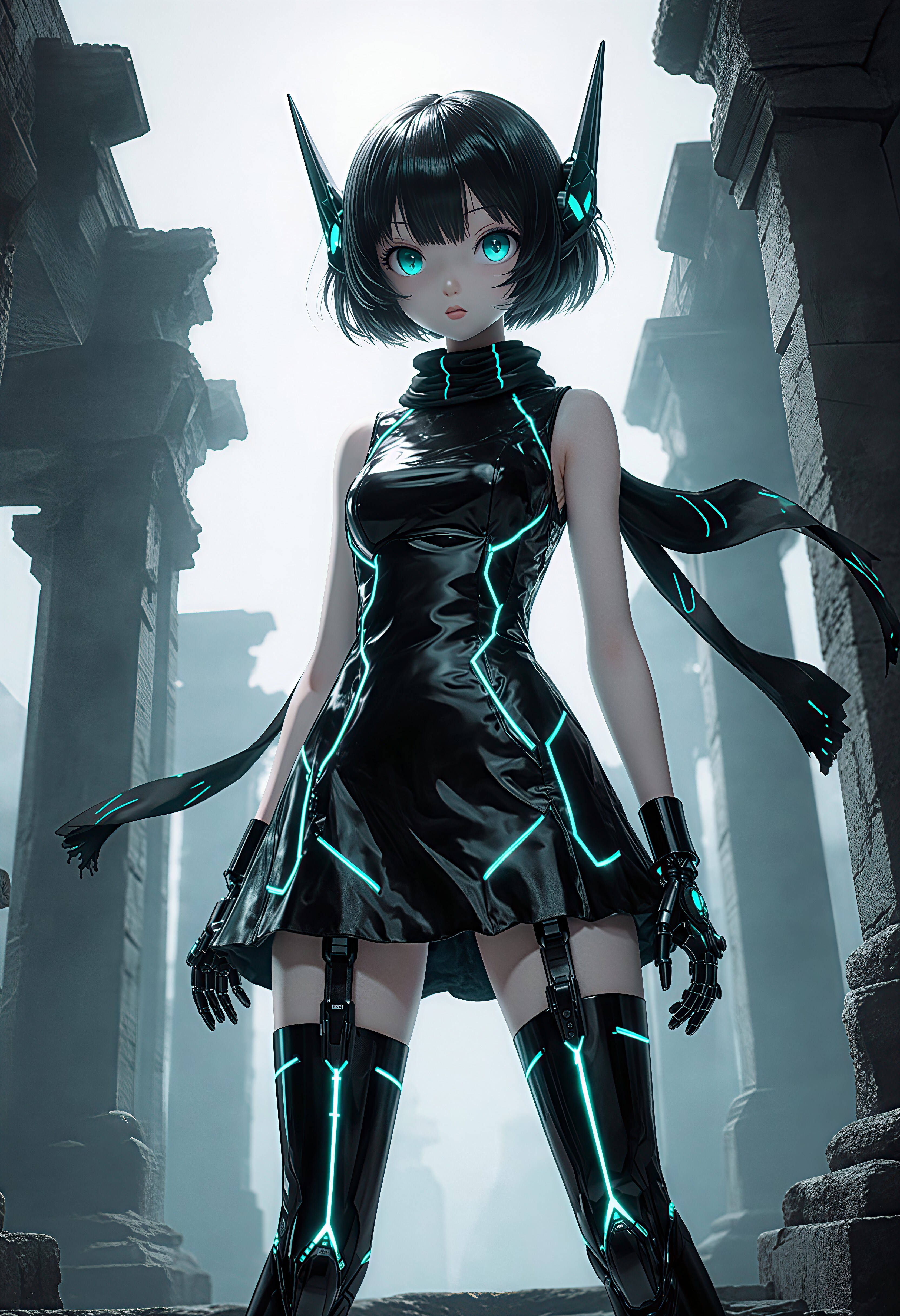 メカ娘3082号 | の人気AIイラスト・グラビア