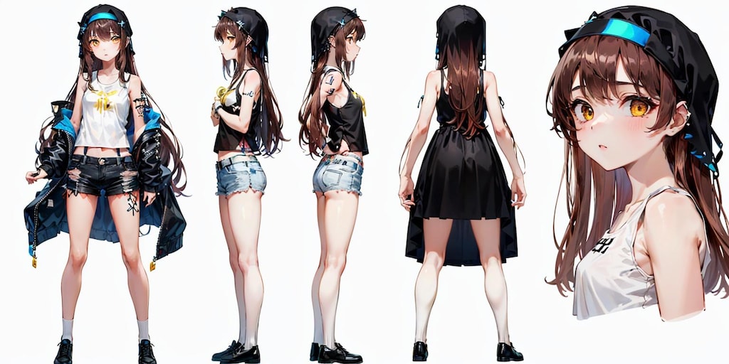 ランダムキャラクターデザインシート