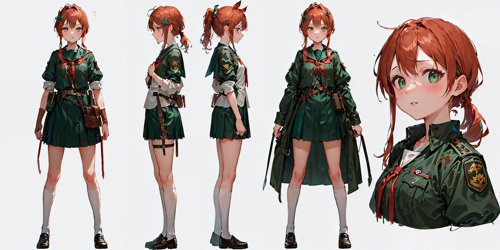ランダムキャラクターデザインシート