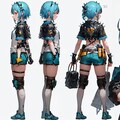 ランダムキャラクターデザインシート 2枚目