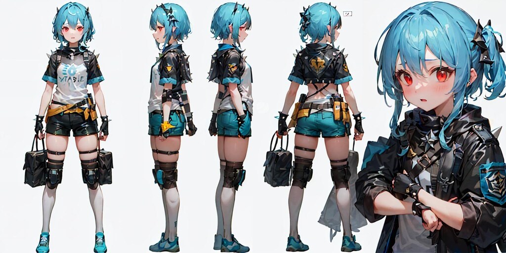 ランダムキャラクターデザインシート