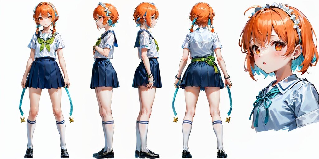 ランダムキャラクターデザインシート