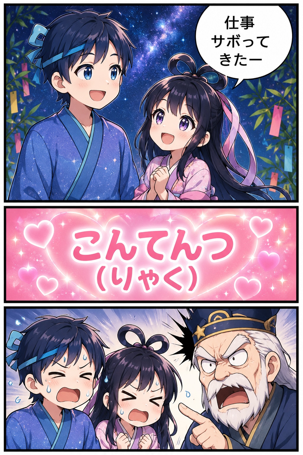 ただしい七夕物語 | の人気AIイラスト・グラビア
