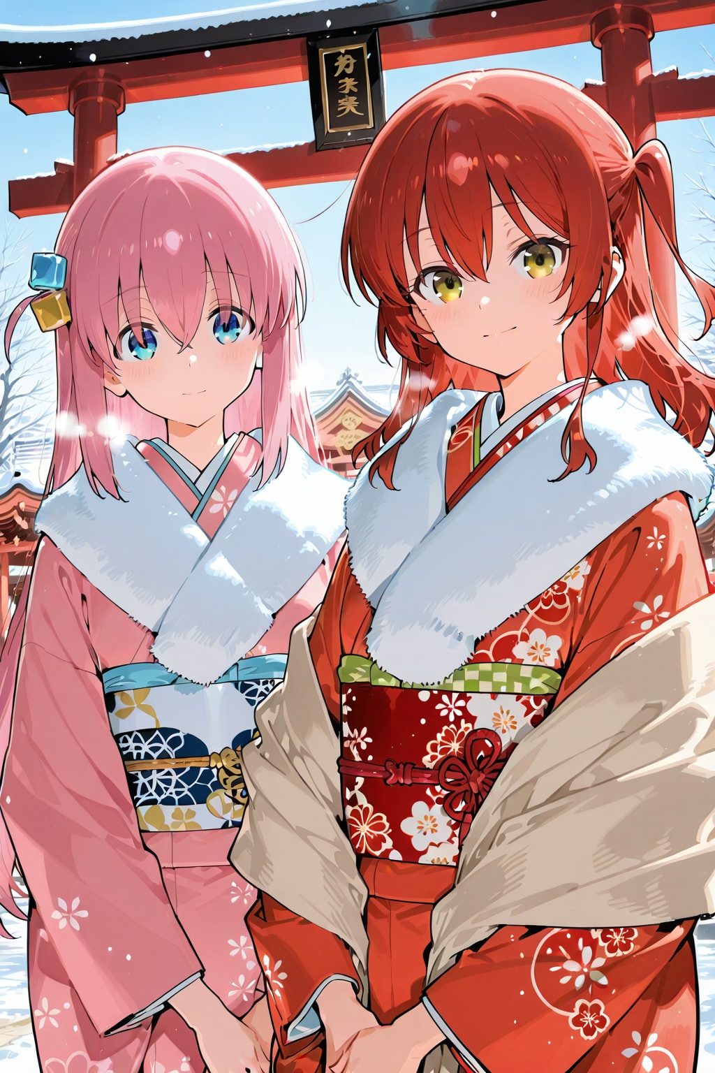 後藤ひとりと喜多郁代 | の人気AIイラスト・グラビア