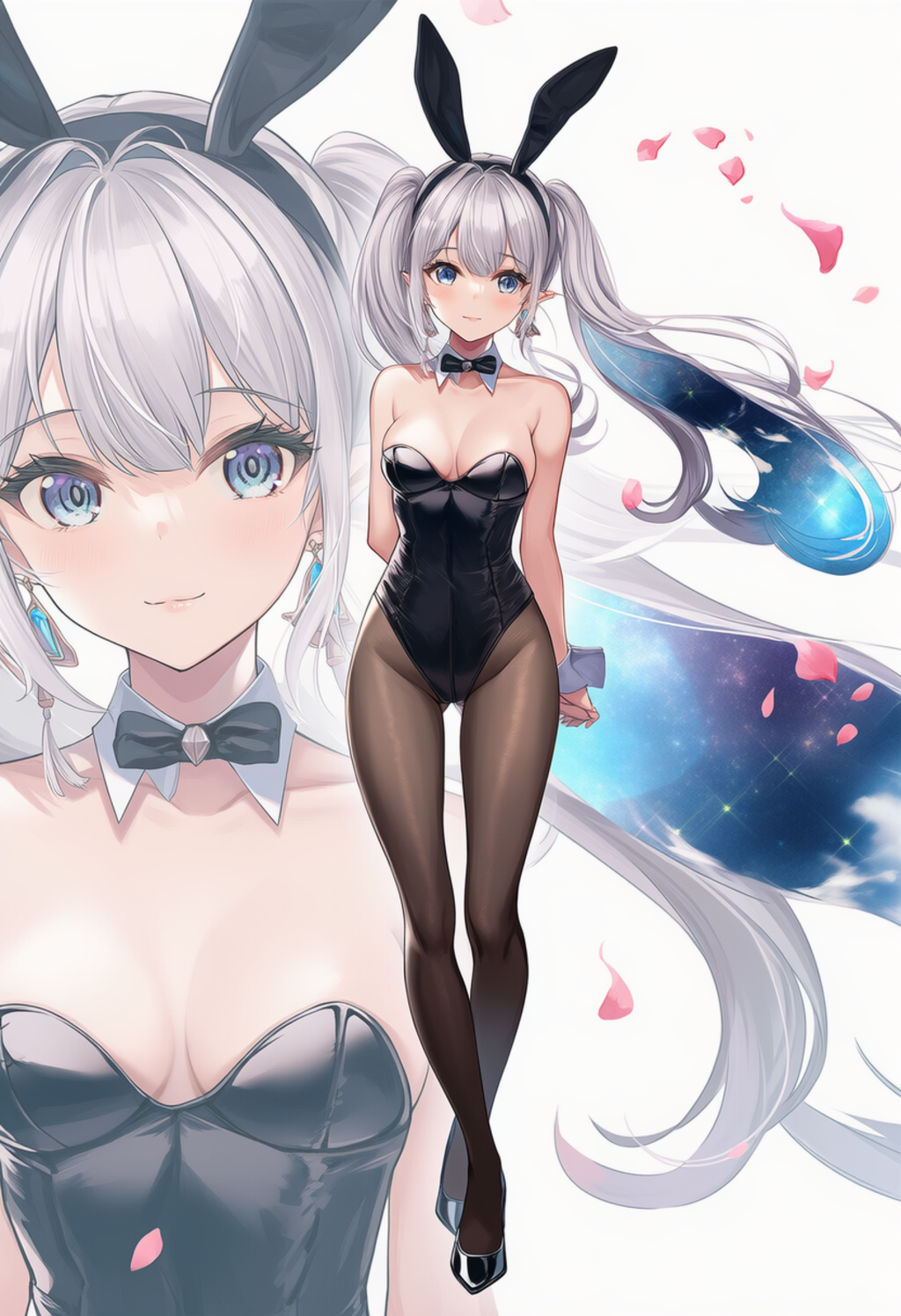 黒バニーエルフ