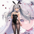 黒バニーエルフ 2枚目