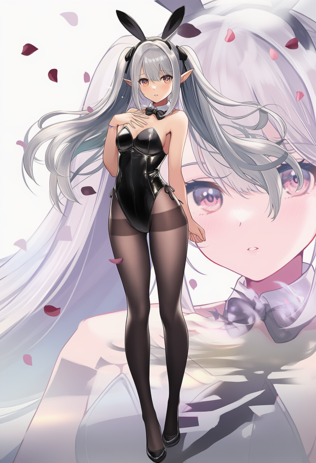 黒バニーエルフ