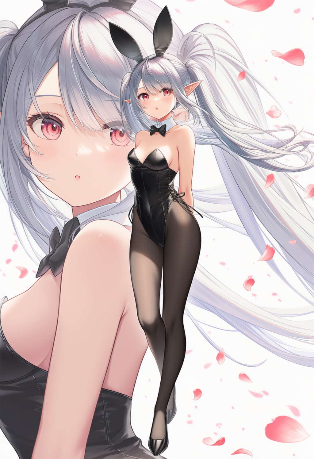 黒バニーエルフ