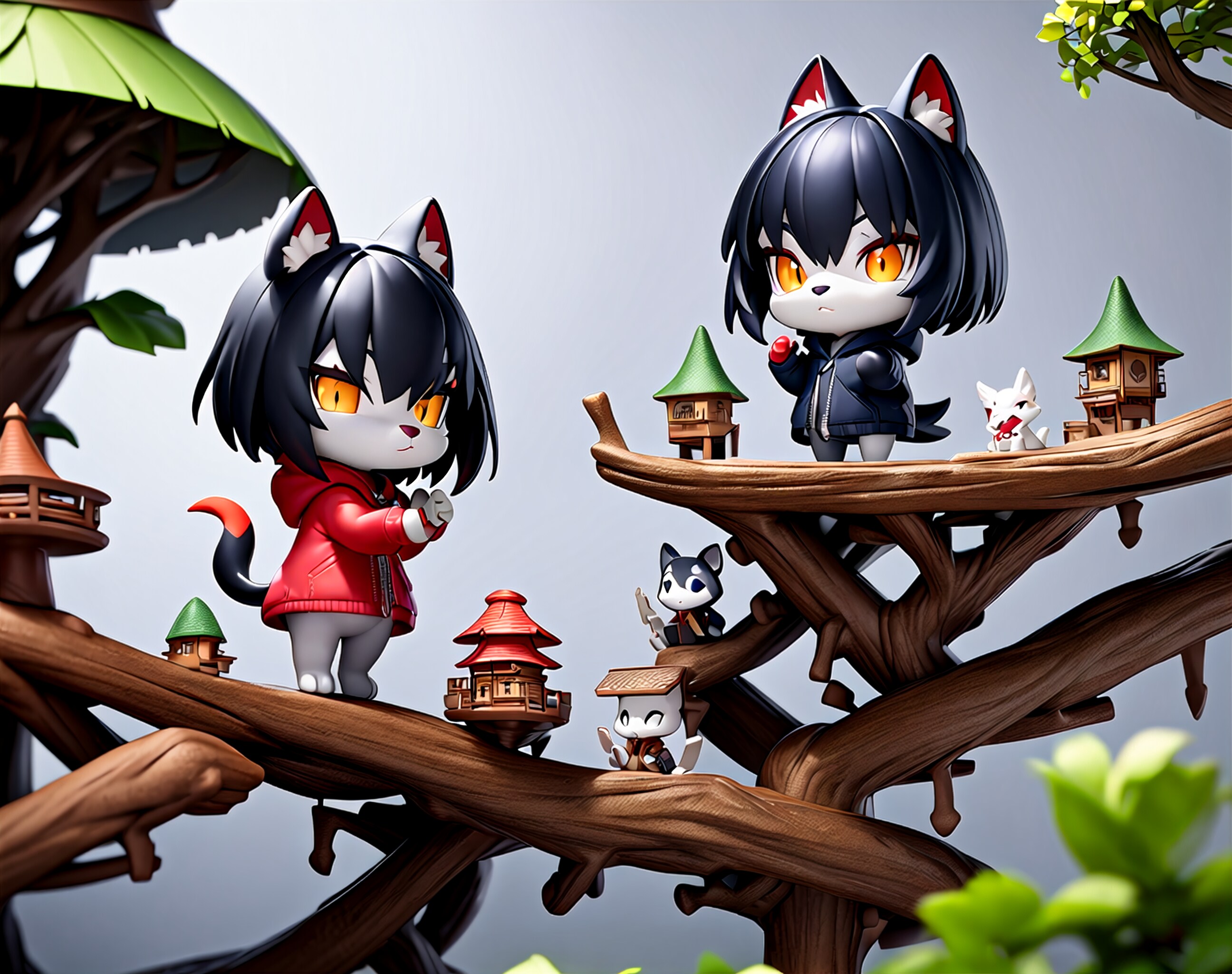 treetop village | の人気AIイラスト・グラビア