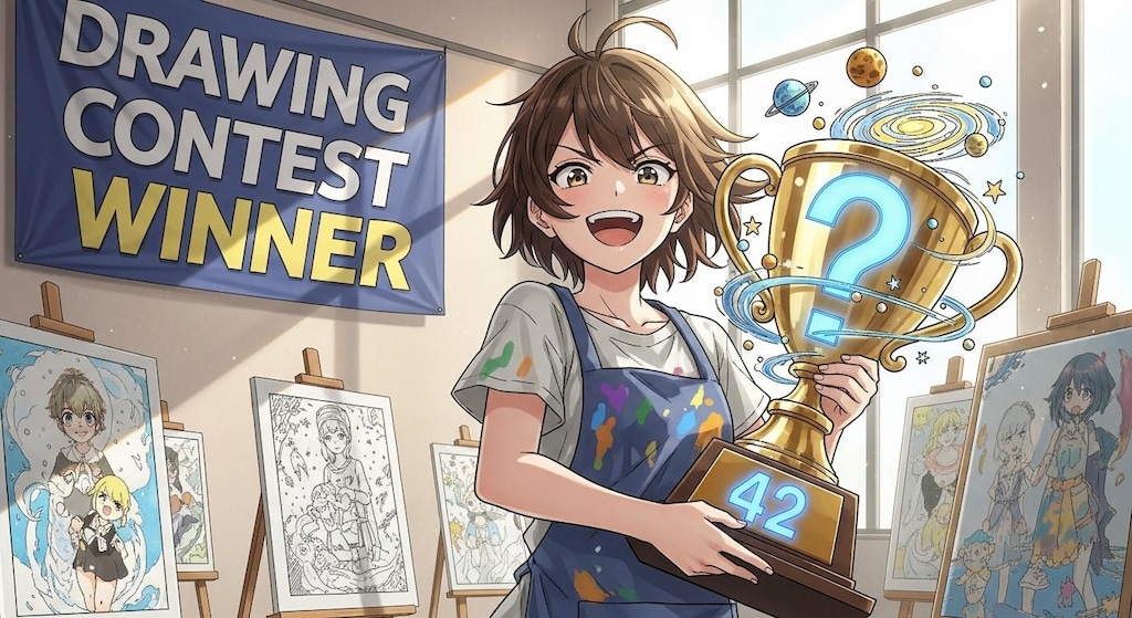 "生命、宇宙、そして万物についての究極の疑問の答え"に関するトロフィー