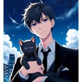 子猫と、黒髪短髪男性★その1-1(12枚) 7枚目