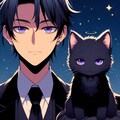 子猫と、黒髪短髪男性★その1-1(12枚) 8枚目