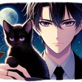子猫と、黒髪短髪男性★その1-1(12枚) 2枚目
