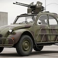 シトロエン2CV軍用車 4枚目
