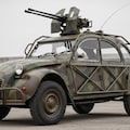 シトロエン2CV軍用車 6枚目