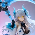 異世界制服少女達　悪魔付きの魔法少女　アクリルドールフィギュア 4枚目