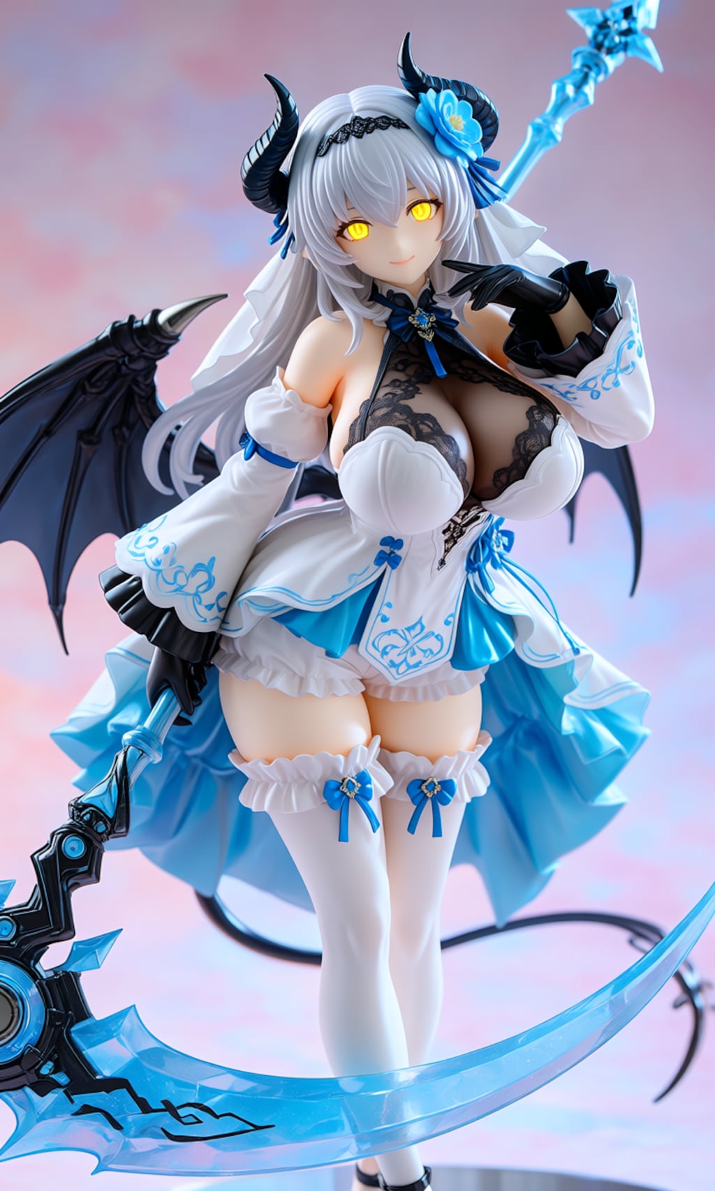 異世界制服少女達　悪魔付きの魔法少女　アクリルドールフィギュア