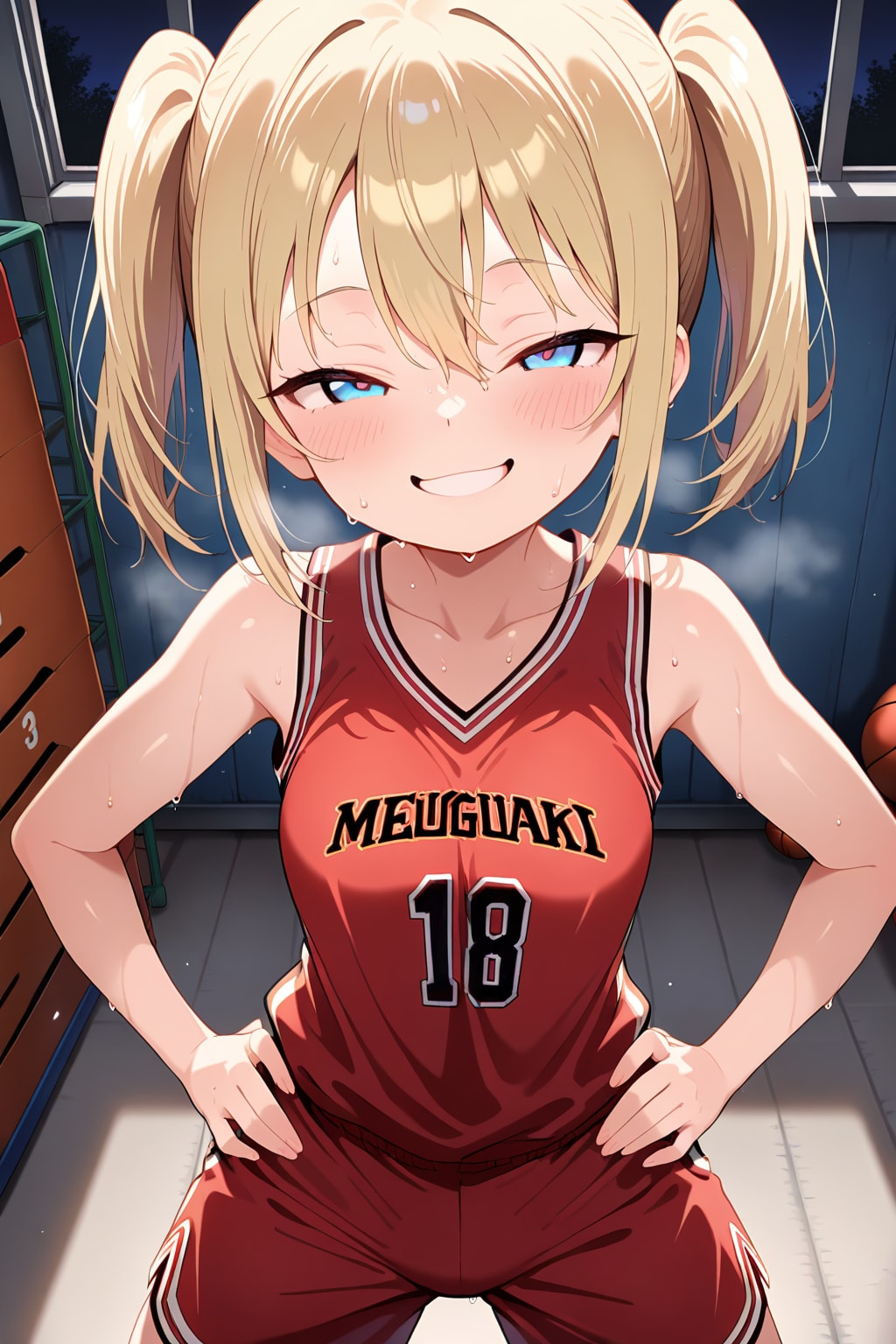 メスガキ　バスケユニフォーム