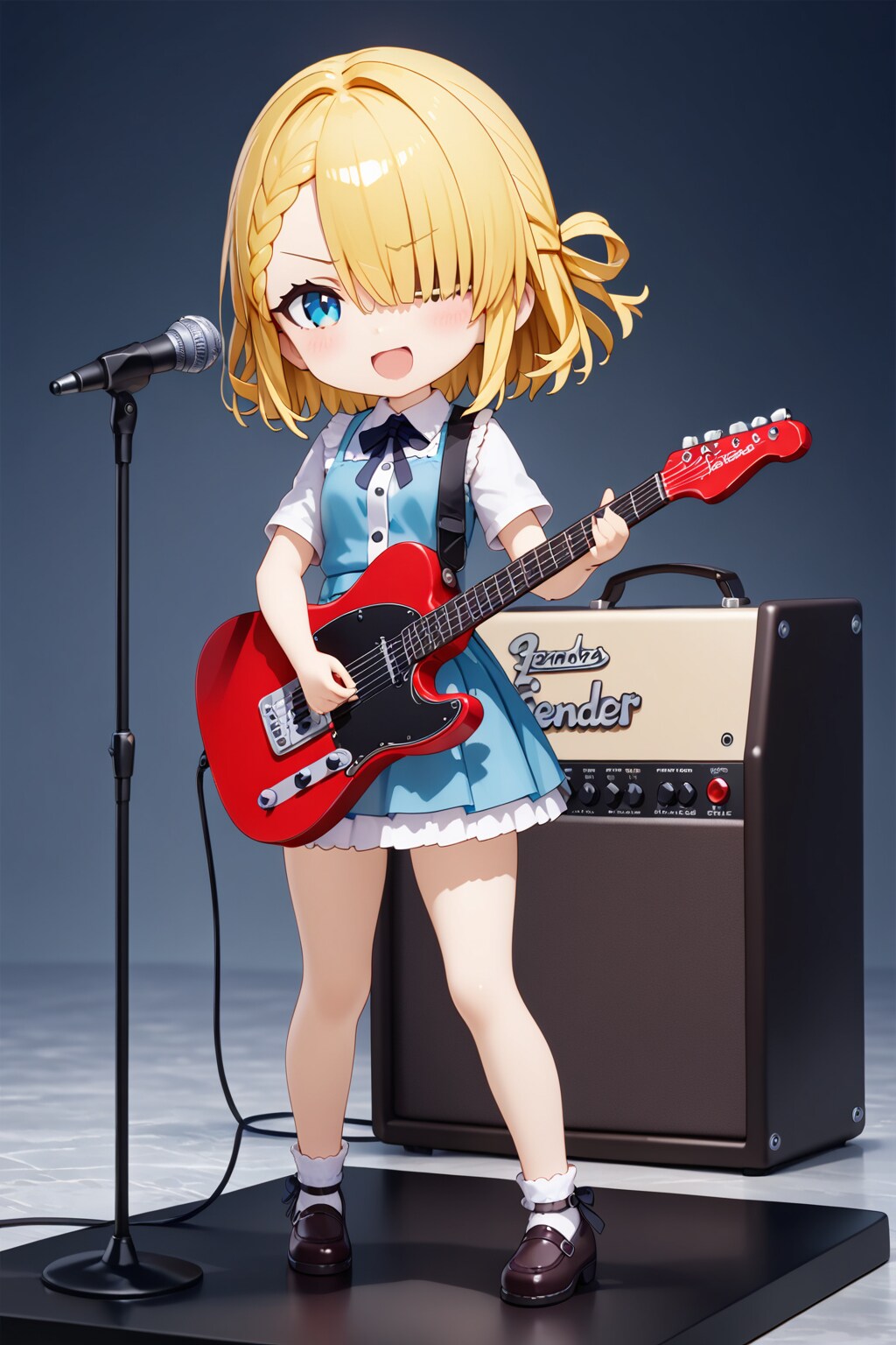 ギタボなテレキャス女子HALO版 | の人気AIイラスト・グラビア