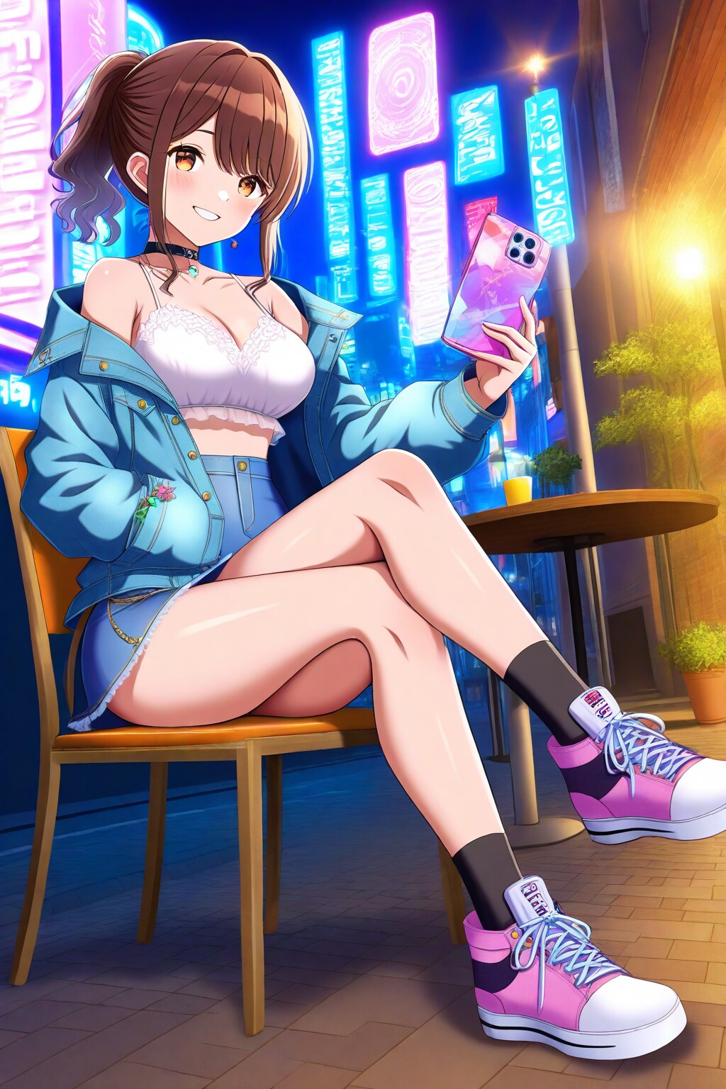 ノノカのCanCam風モデルデビュー！GPU学園のハッカーガール🌟