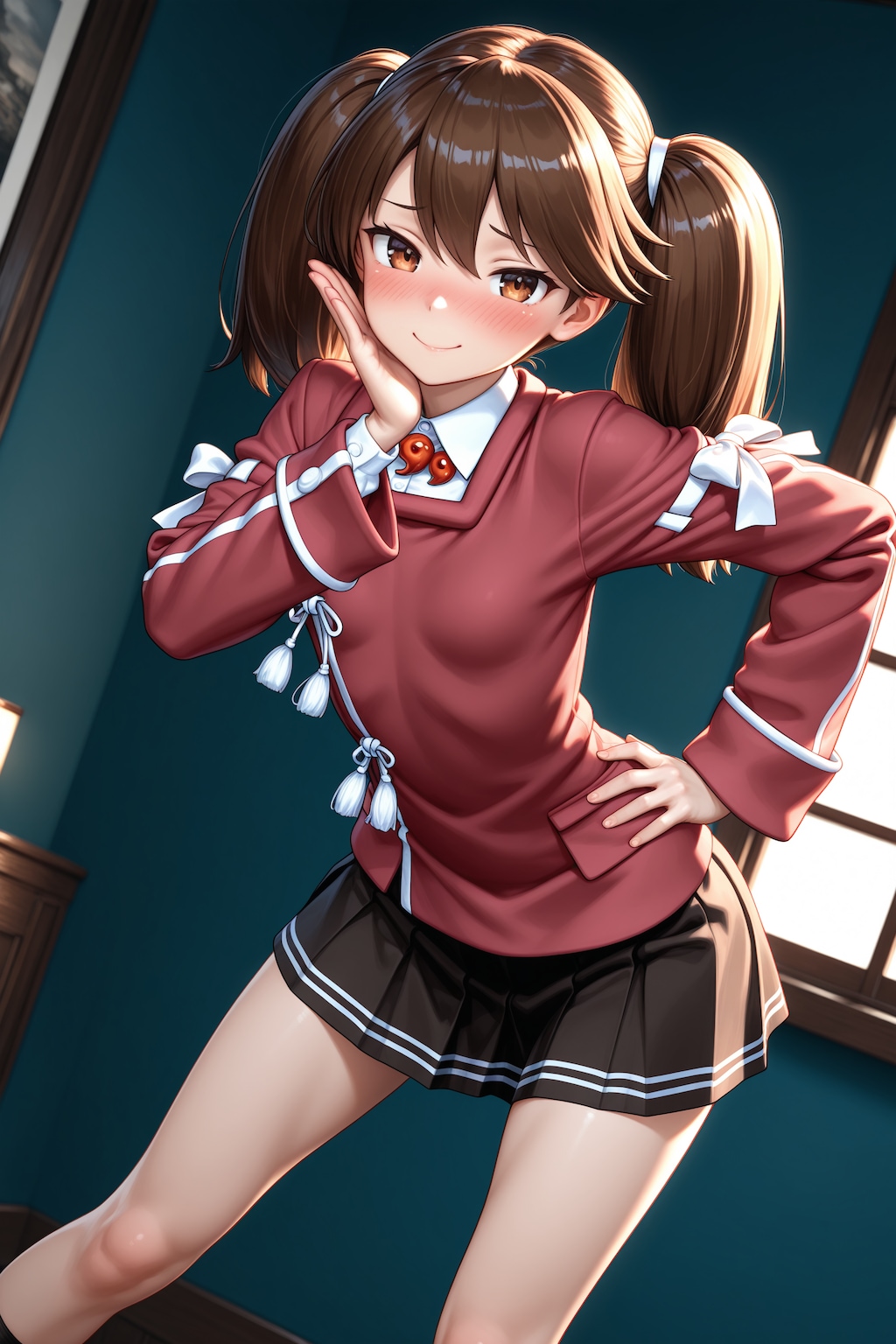 RJさんの悩ましい誘惑ポーズ