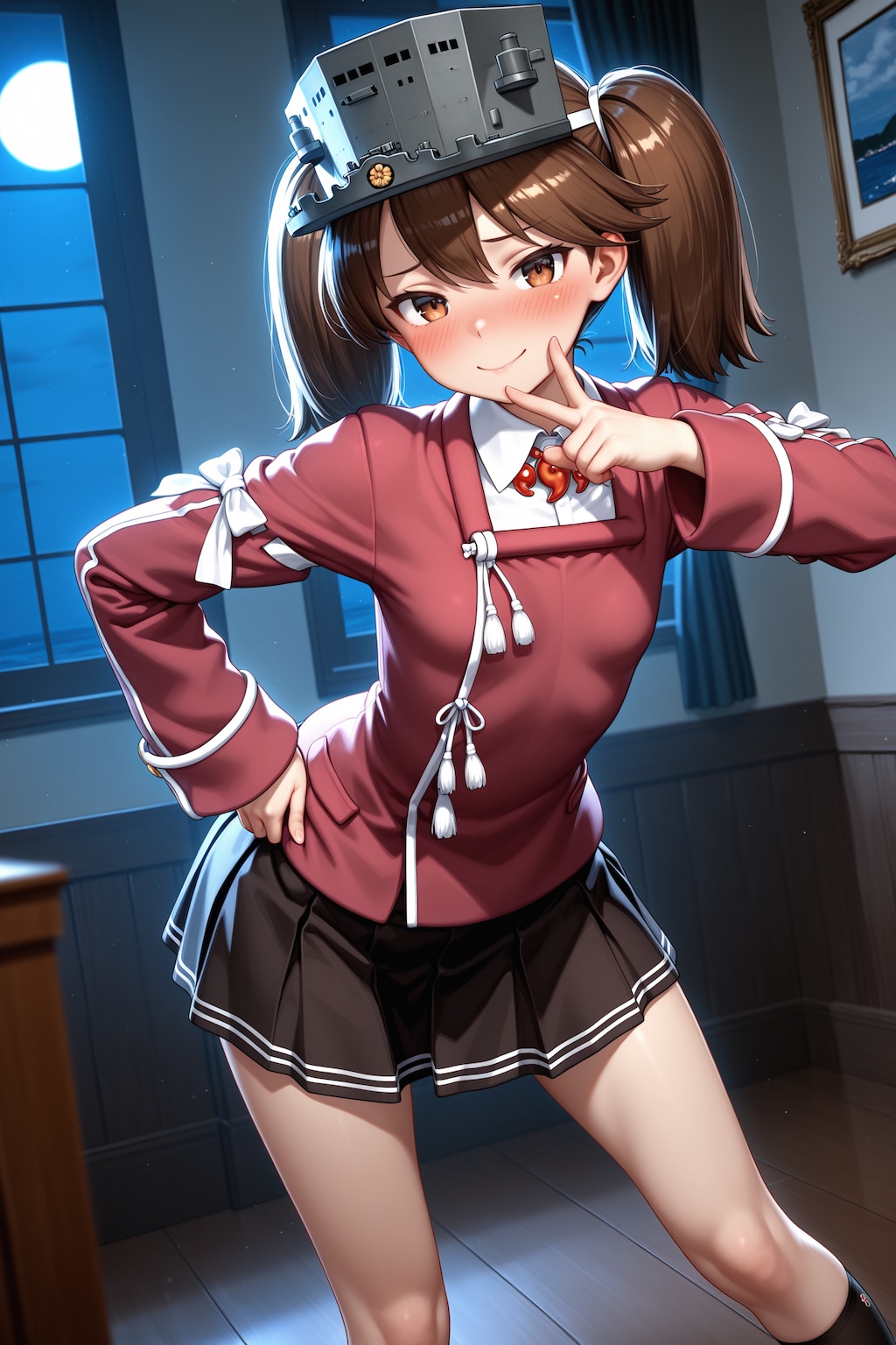 RJさんの悩ましい誘惑ポーズ