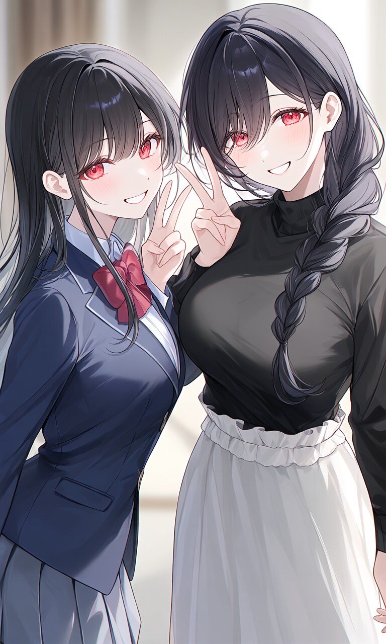 【うちの子親子】リナちゃん＆レナさん