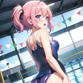 スク水姿の桜井さん 2枚目
