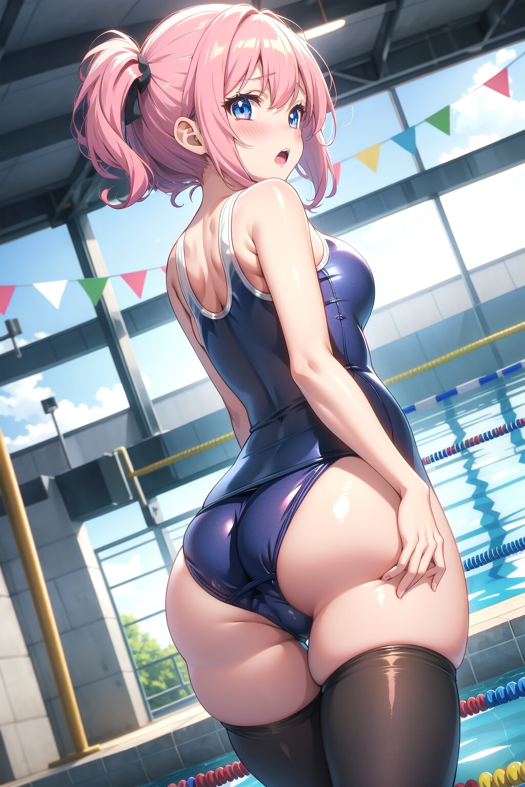 スク水姿の桜井さん