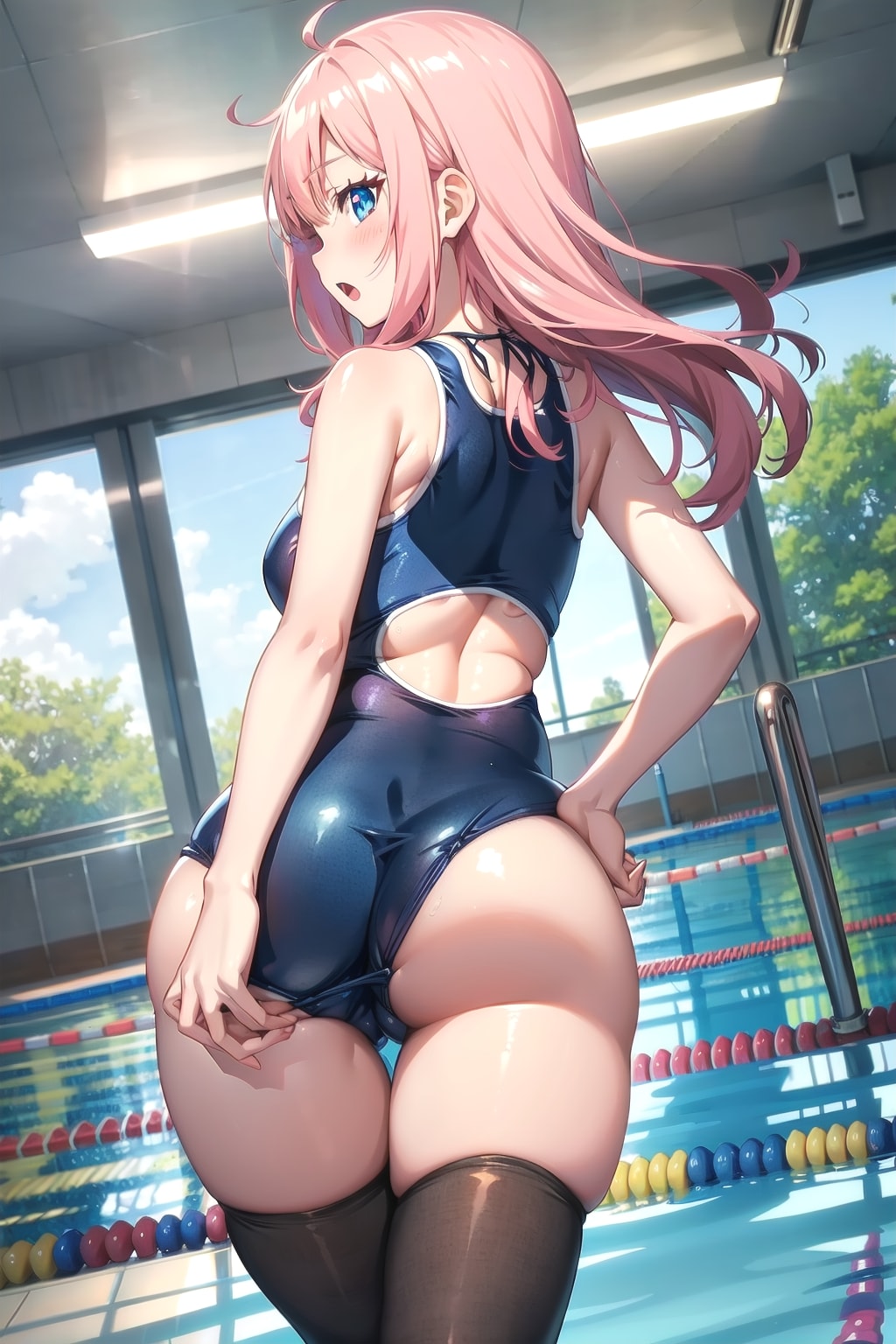 スク水姿の桜井さん