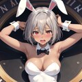 ちちぷい 褐色肌銀髪　押し倒してしまった 2枚目
