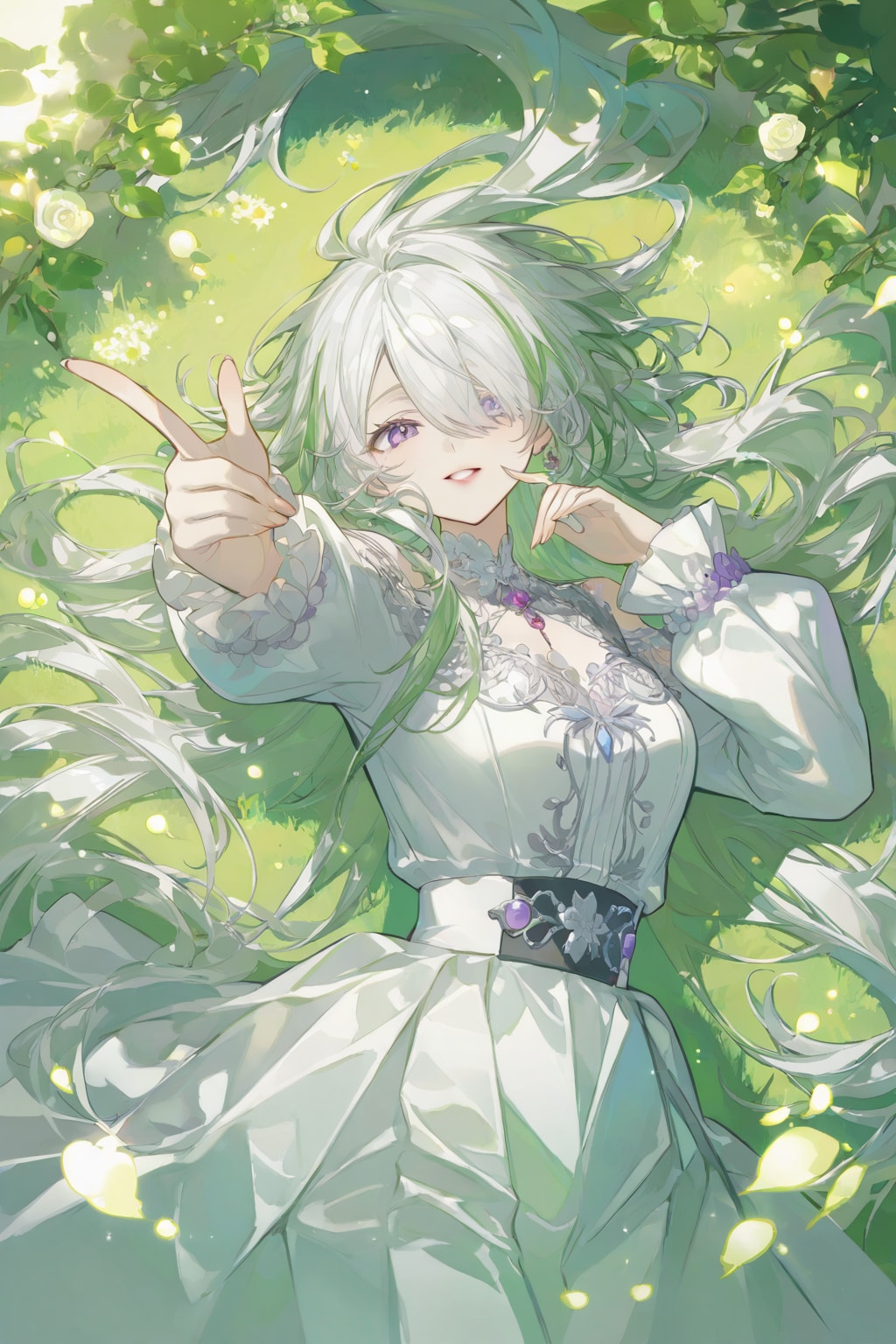 草原の女の子