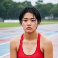 陸上女子２ 6枚目