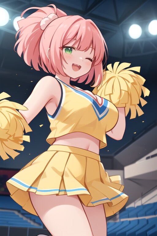 チアガールたち