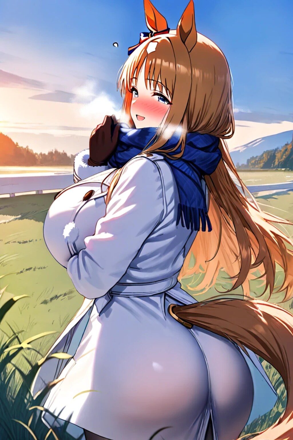 成人したグラスワンダー20歳