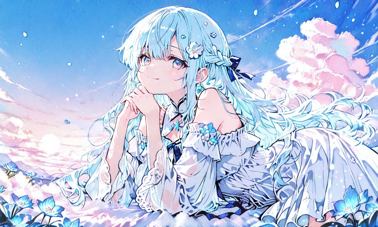 ☁️𓈒 𓂂𓏸 | の人気AIイラスト・グラビア