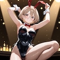 【今日の腹筋】バニー智美 2枚目