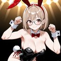 【今日の腹筋】バニー智美 6枚目
