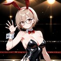 【今日の腹筋】バニー智美 4枚目