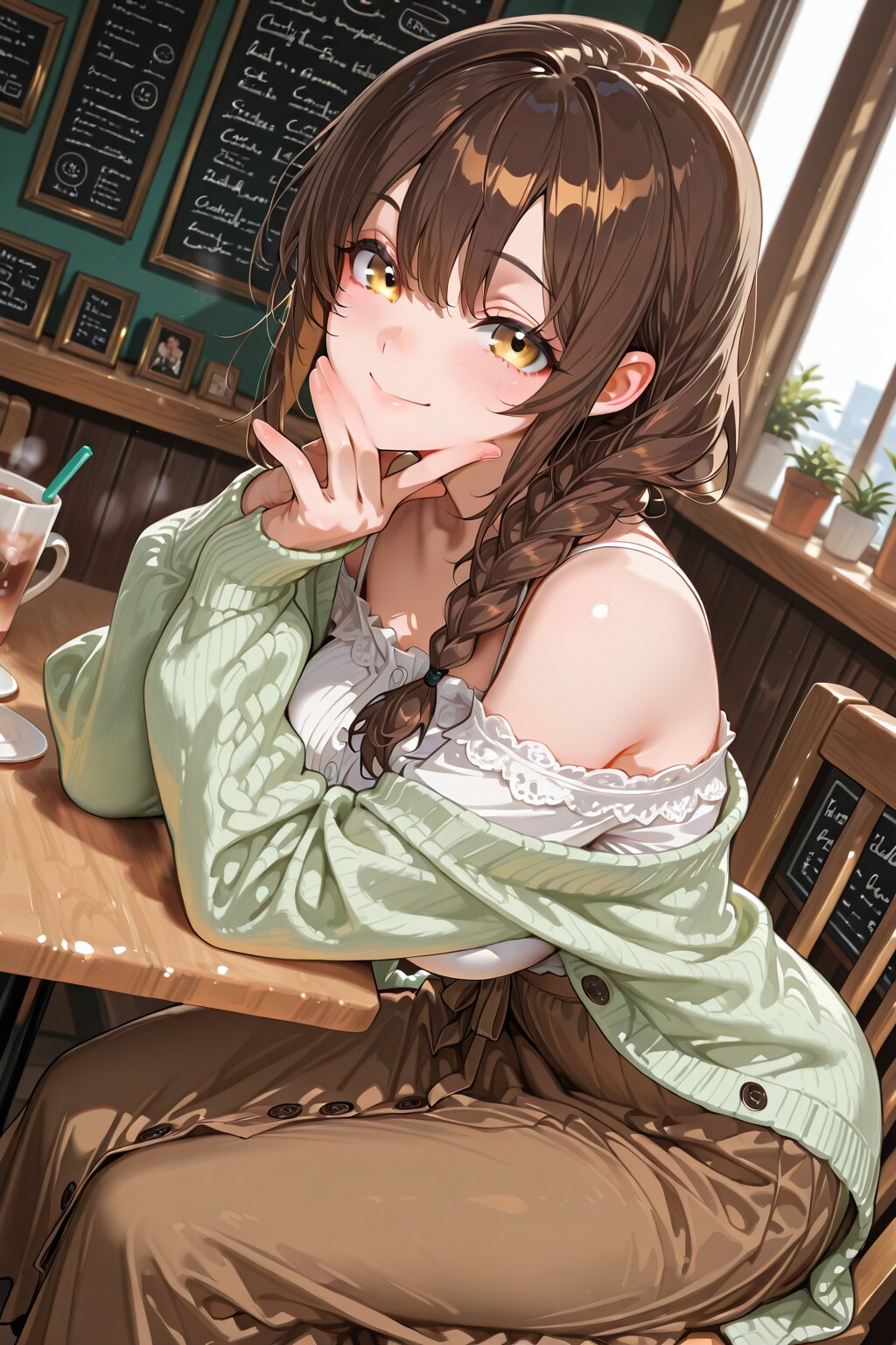 おかえり〜やっと帰ってきた💕ちょっと甘えてもいい？